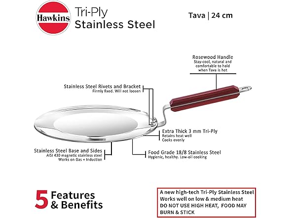 Hawkins 24 cm Tava
