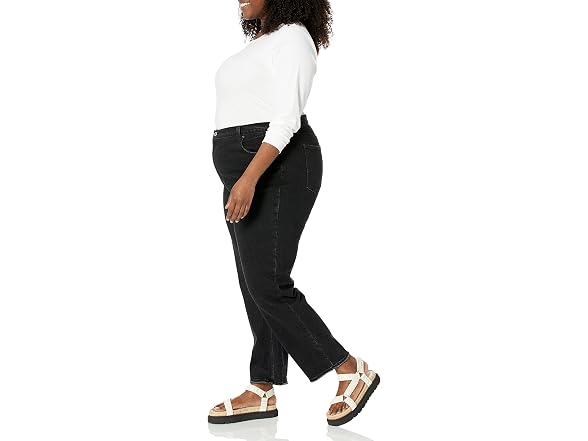 Amazon Essentials Women Rib Knit Crewneck Top