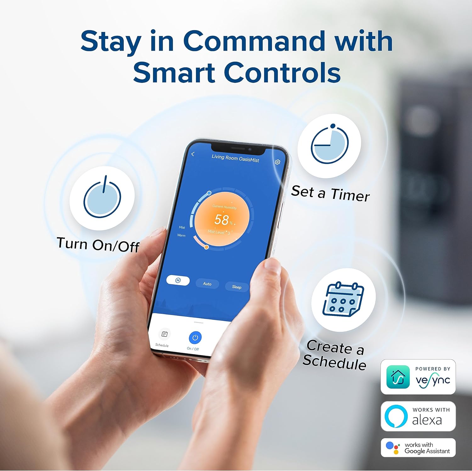 Levoit LUH-O601S-KUS OasisMist 600S Smart Humidifier - Gallery 14