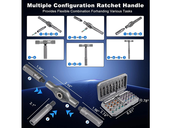 42 in 1 Magnetic Screwdriver Set