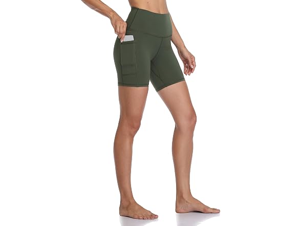 Colorfulkoala Women (L) High Waisted Biker Tights