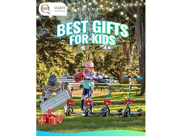 Gyroor H40 Kids Electric Scooter 180W Motor - Gallery 9