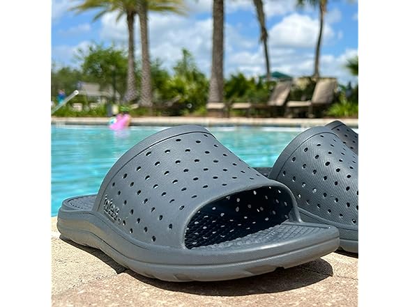 totes Men's Everywear Slide Sandal, 11