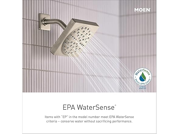 Moen Doux Tub & Shower Trim, Nickel