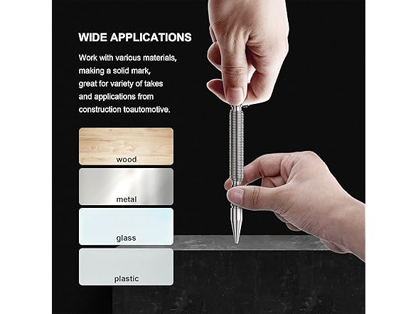 Glieskir AAP-Tool-318 (2 Pack) Spring Loaded Nail