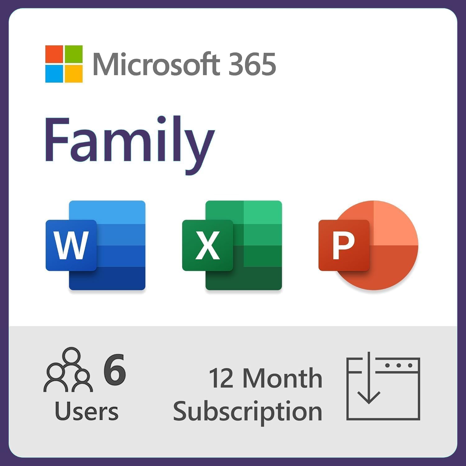 Microsoft 365 Family 1 Year Subscription - Gallery 2