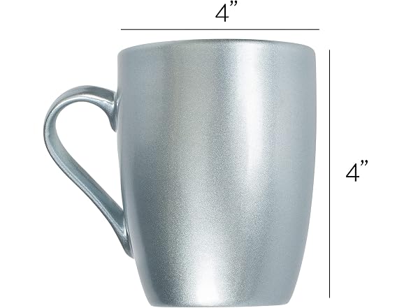 Merry Christmas Frosted Blue 10 Mug