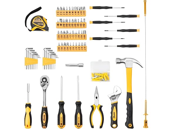 KOOPOOL Tool Set Kit for Mechanic Home