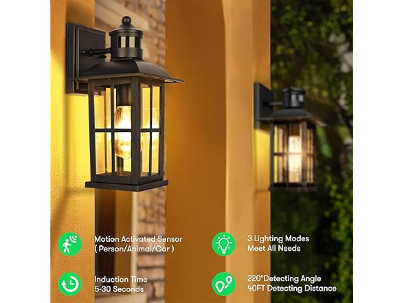 VerRon Motion Sensor Outdoor Light