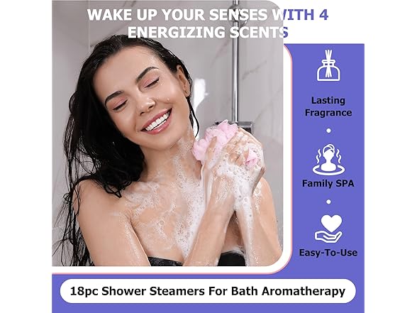 SWCANDY 18 Pack Shower Bombs