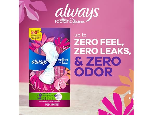 Always Infinity Feminine Pads