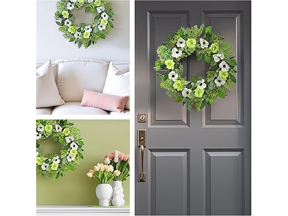 National Tree Company 24" Artificial Spring Wreath