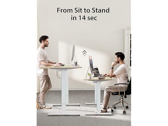 TotnzElectric Standing Desk 55 x 34 inch