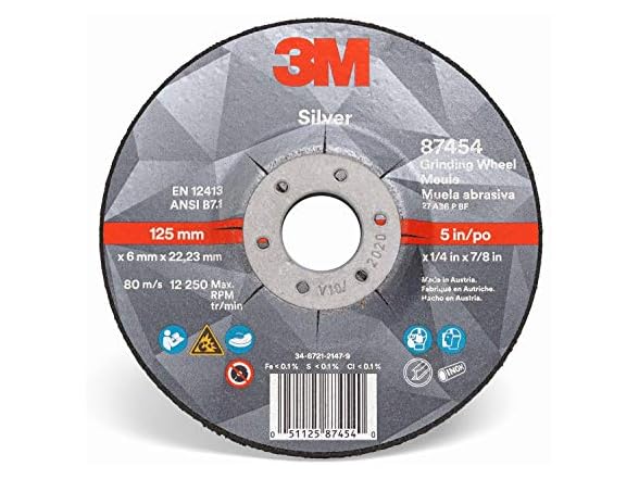 3M Silver Grinding Wheel