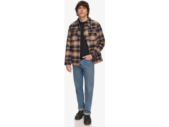 Levi's Men's (2XL) Men's Classic Plaid Shirt Drift