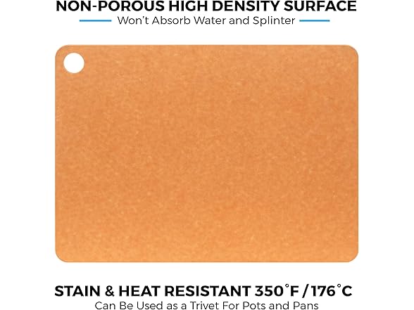 Freshware Cutting Board for Kitchen Dishwasher Saf