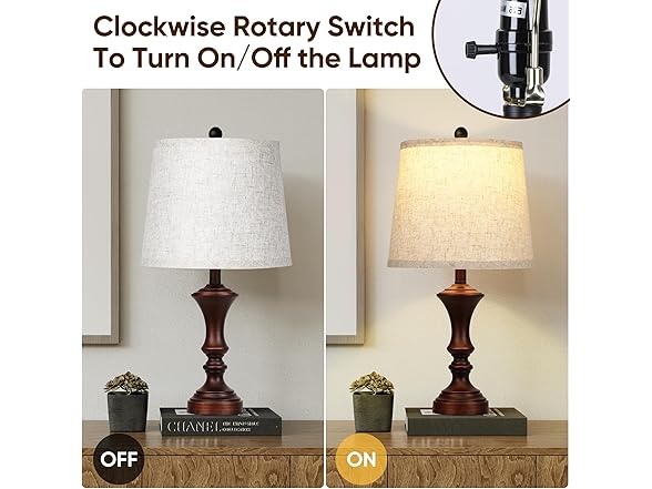 ROTTOGOON Retro Table Lamps