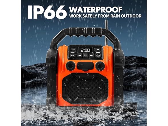 Bingxue 30W IPX66 Radio Bluetooth Speaker