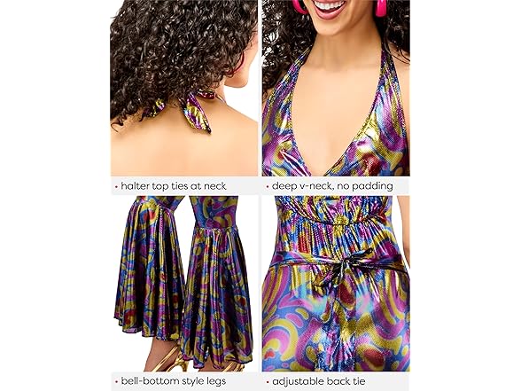 Rubies Women's Disco Dancer Costume