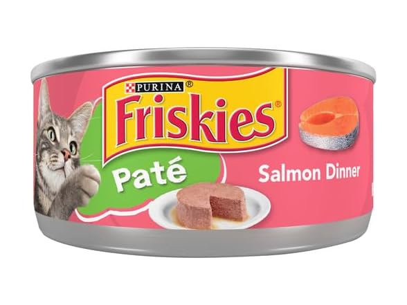 Friskies Classic Pate Salmon Dinner, 5.5 Oz