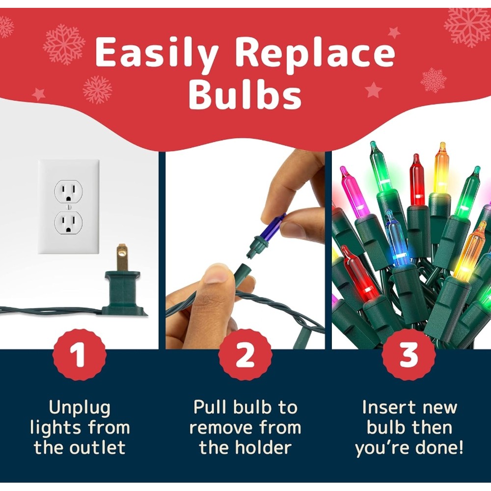 Hakol 20FT Waterproof Mini String Lights 2PK - Gallery 18