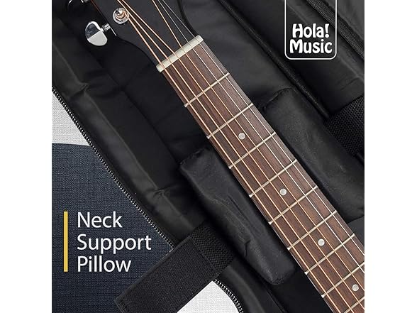 Hola! Music Guitar Deluxe Series Gig Bag 3/4 Size