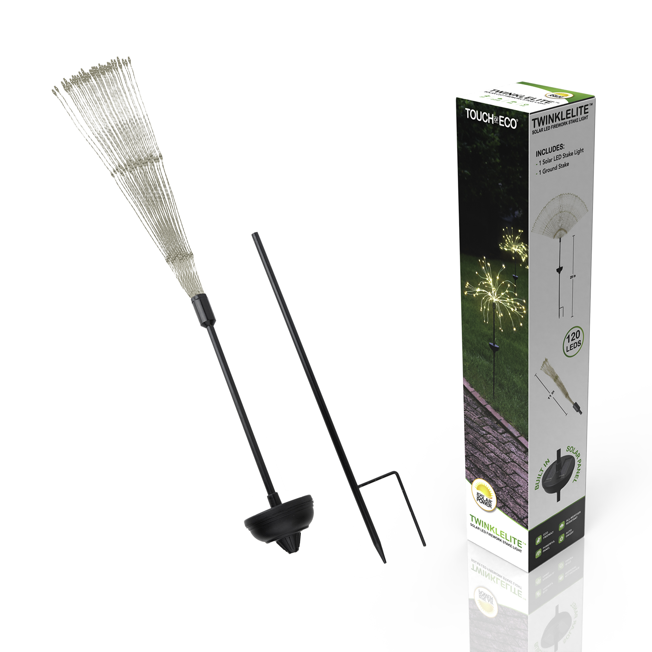 Twinklelite Solar LED Stake Light - Gallery 11