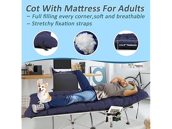 HABUTWAY Camping Cots for Adults