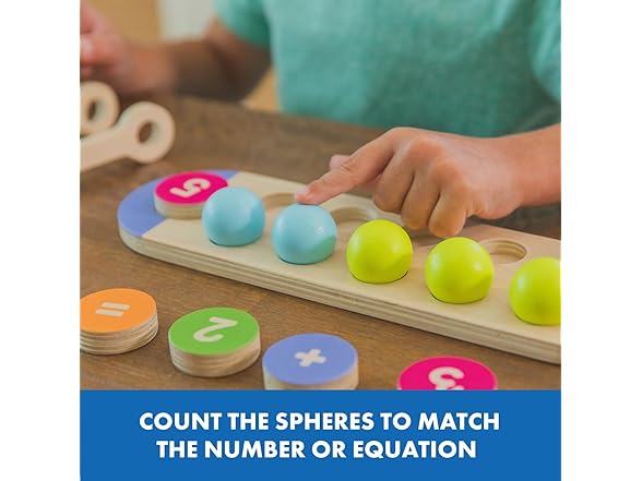 Educational Insights Count & Match Wooden Set