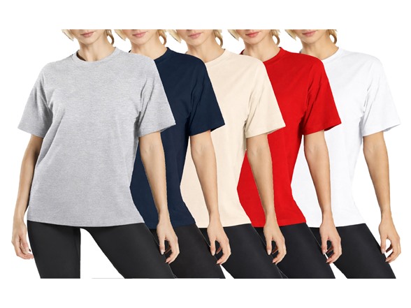 Heather Grey - Navy - Natural - Red - White