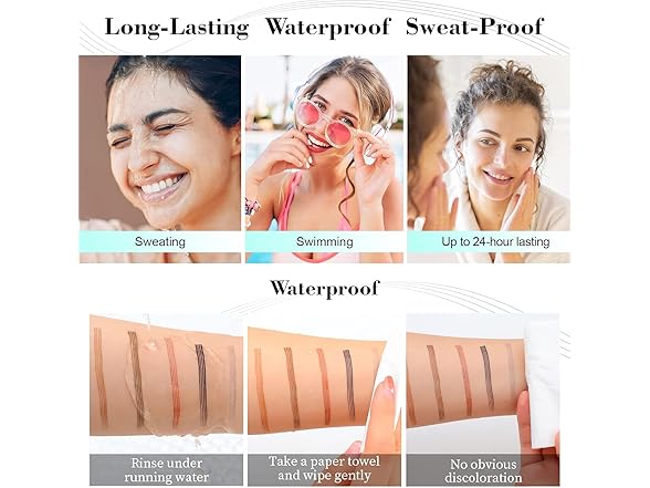 mistyrain 5PCS Magic Eyebrow Pencil