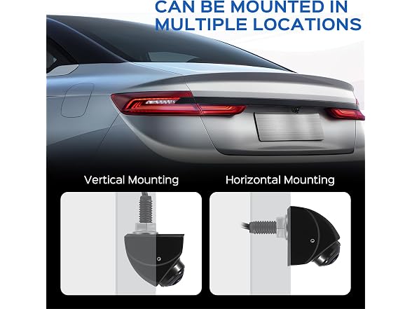 1080P Backup Camera w/ Front View