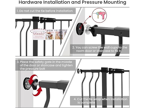 BalanceFrom Walk-Thru Safety Gate