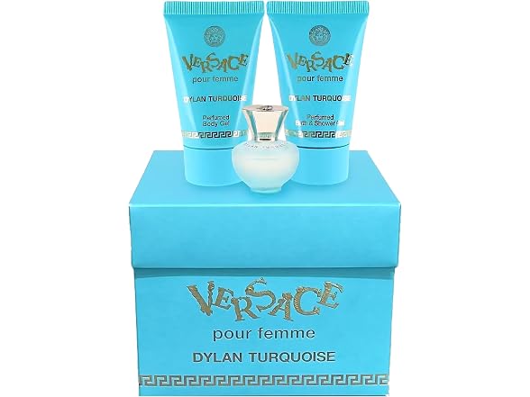 Versace Dylan Turquoise Womens Mini Perfume Trio