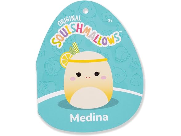 Squishmallows 20in Medina The Yellow Lemonade Slushie