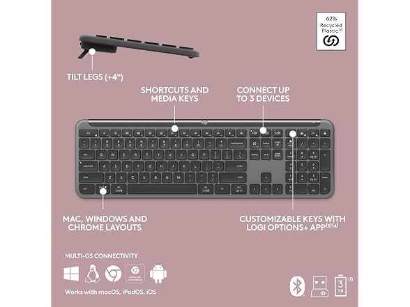 Logitech Signature Slim K950 Wireless Keyboard