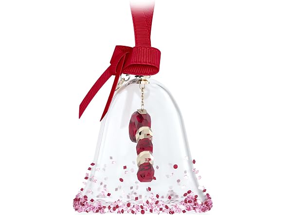 Swarovski Dulcis Bell Ornament Red
