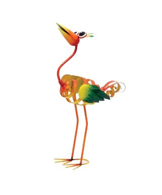 21.3" Iron Yellow Yard Bird - Gallery 2