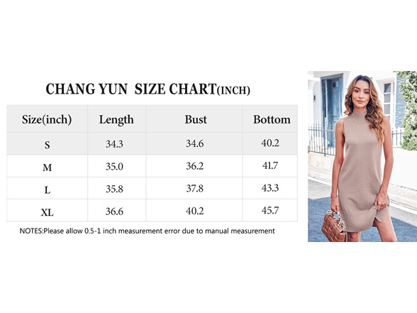 Sleeveless Turtleneck Sweater Dress