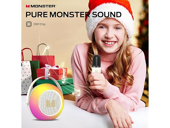 Monster Karaoke Machine 2 Microphones