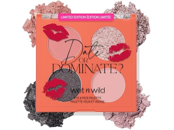 wet n wild Date Or Dominate Eye & Face Palette - Dominate Tricks