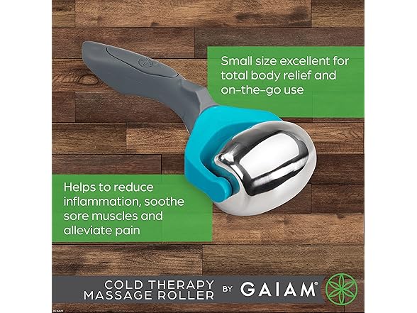 Gaiam Restore Cold Therapy Massage Roller