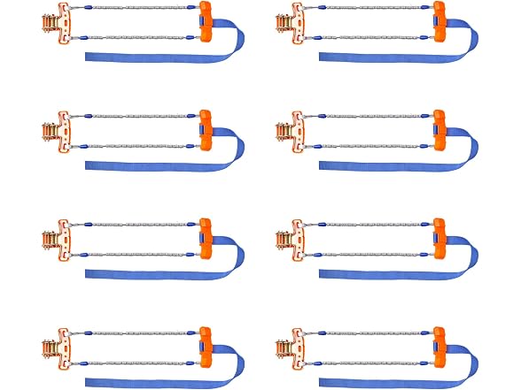 8 PCS Snow Chains, Tire Traction Wheel Chains