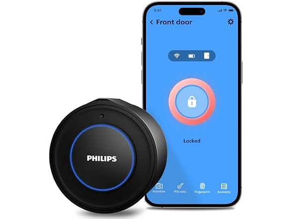 Philips DDL230X-10HW Retrofit Smart Lock Black