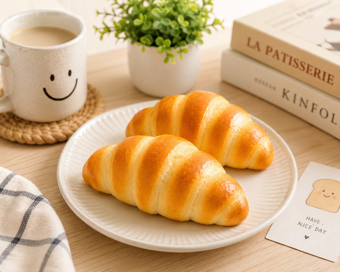 2-Pack Croissant Squishy Toy - Gallery 6