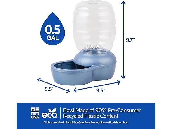 Petmate Replendish Gravity Waterer Dispenser