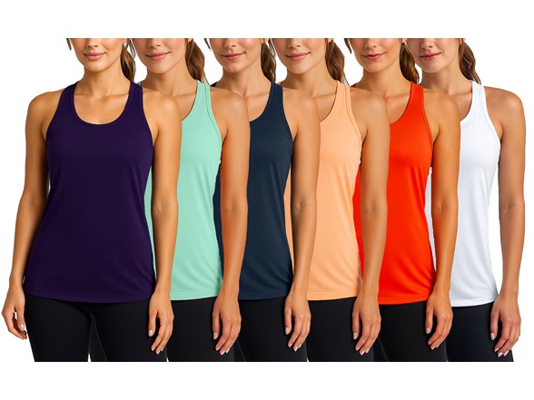 Charcoal - White - Peach - Mint - Neon Orange - Navy