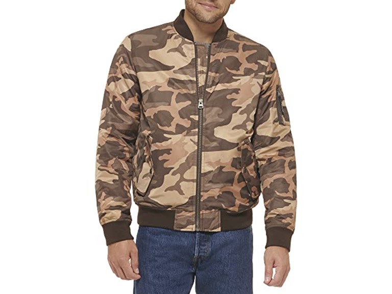 Levi's Men Ma-1 Flight Lightweight Zip-up Jacket - Gallery 13