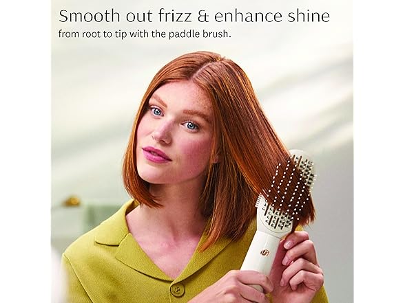 T3 AireBrush Duo Interchangeable Hot Air Blow Dry Brush