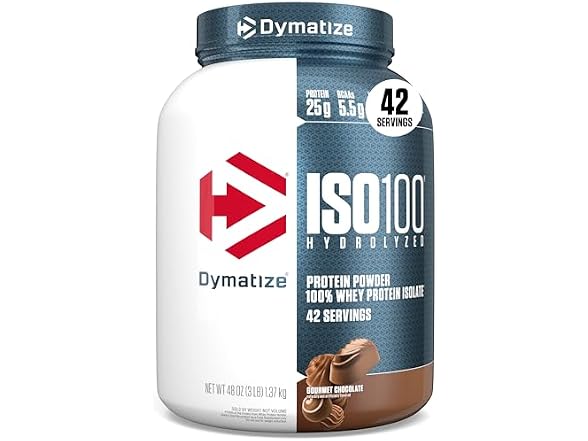 Dymatize ISO100 Whey Protein Gourmet Chocolate